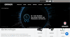 Desktop Screenshot of omronbrasil.com